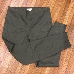 HM Green Straight Pants